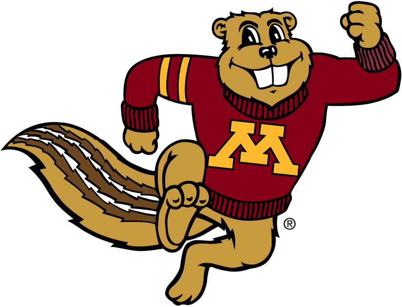 Minnesota Golden Gophers 1986-Pres Mascot Logo iron on transfers for fabric